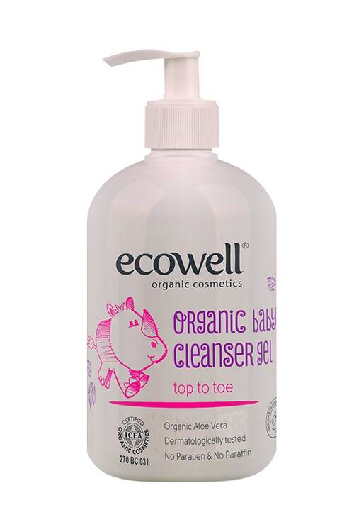 Ecowell Organik Bebek Temizleme Jeli 500 ml