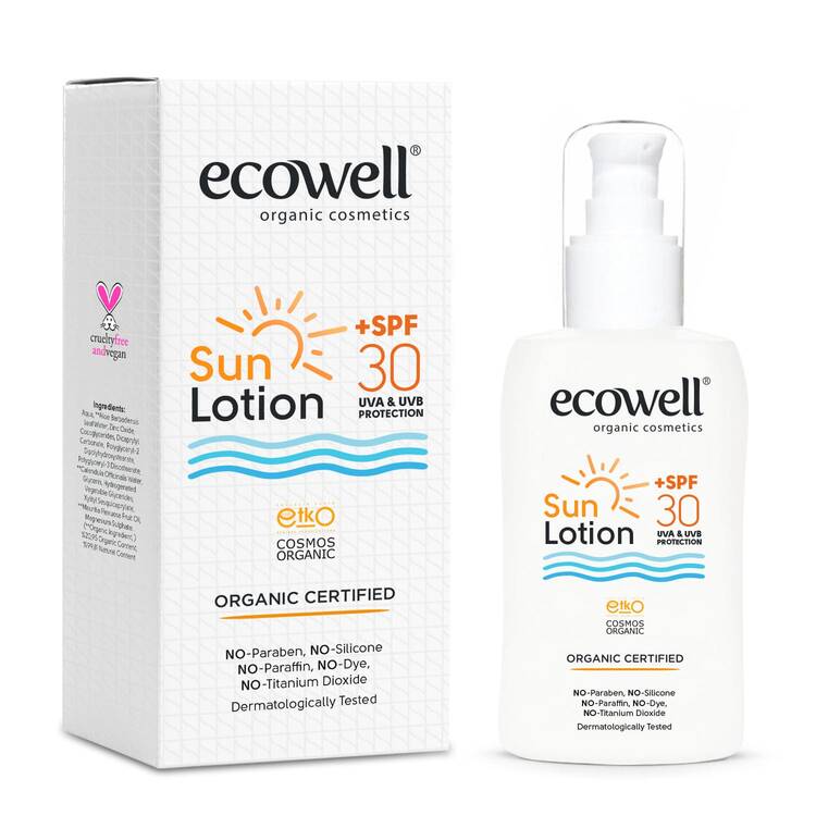 Ecowell Organik Güneş Losyonu (150 ml)