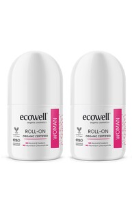 Ecowell Organik Roll-on Kadın 2'li (2 X 75 ml) - Thumbnail