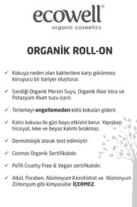 Ecowell Organik Roll-on Kadın 2'li (2 X 75 ml) - Thumbnail