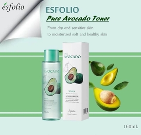 Esfolio - Pure Avocado Toner 160 ml - Esfolio Avokadol Özlü Tonik 150 ML - Thumbnail