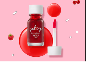 Jelly Plumping Water Tint (05 Coral Pink) - Dudak Dolgunlaştırıcı Dudak Tinti (05 Mercan Pembesi) - Thumbnail