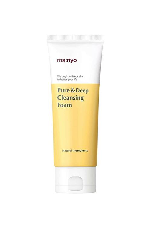 Manyo - Pure Deep Cleansing Foam Manyo, 100ml - Manyo Yüz Temizleyici Köpük Krem 100 ML