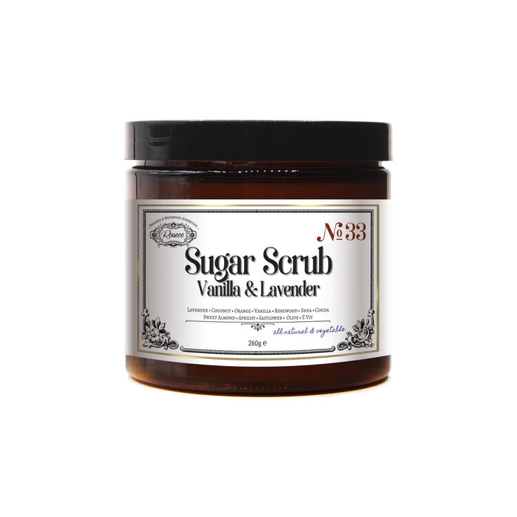 Rosece Sugar Scrub Vanilya ve Lavanta 260 gr (No:33)