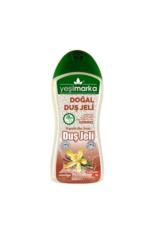 Yeşilmarka Doğal Duş Jeli 400 ml - Vanilya